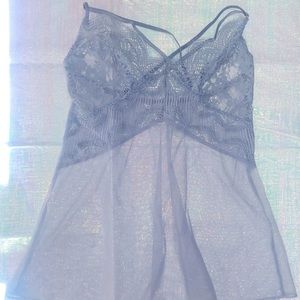 Victoria’s Secret See-Through Lace Chemise